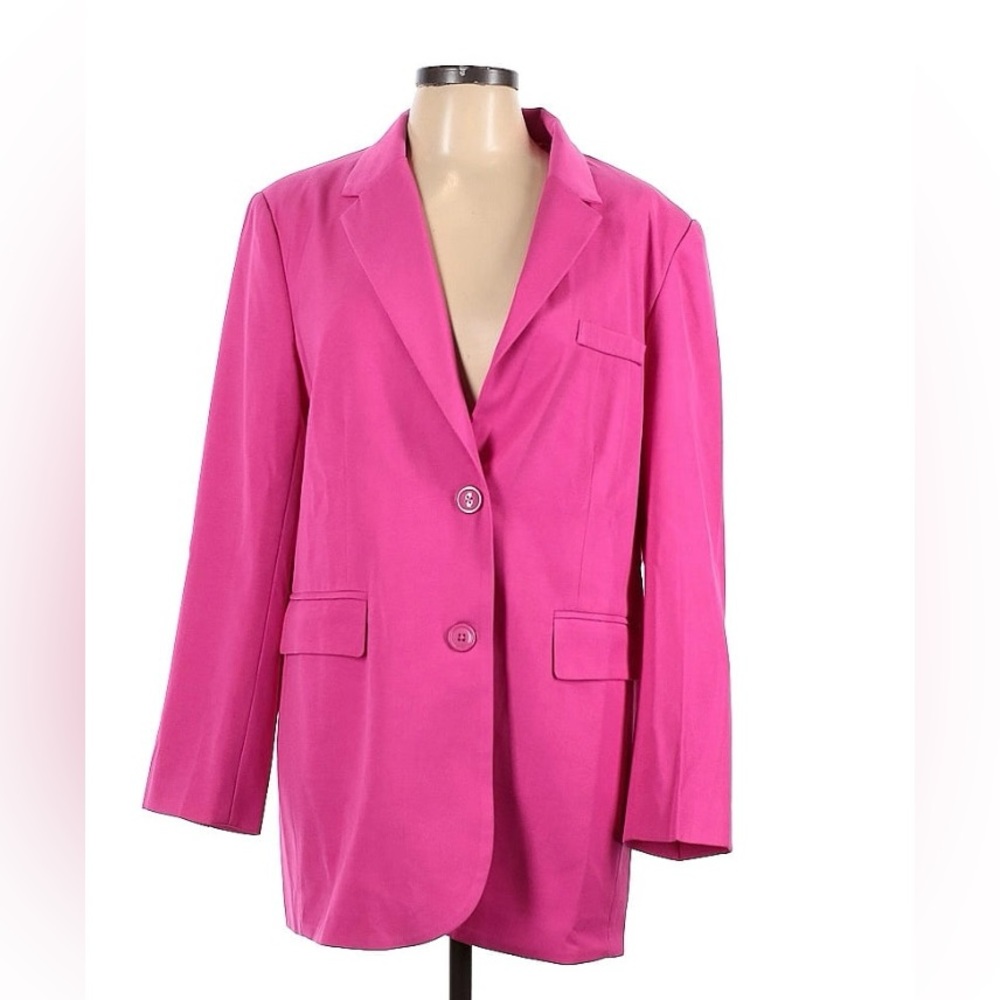 Oversized Hot Pink Nasty Gal Blazer
